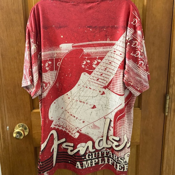 Fender guitars red tee xl - Picture 7 of 10